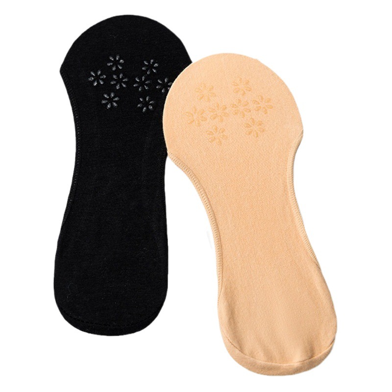 Summer Women's narrow waist ankle socks non-slip silicone low-cut socks cotton socks invisible high heels low-top non-slip heel socks for women
