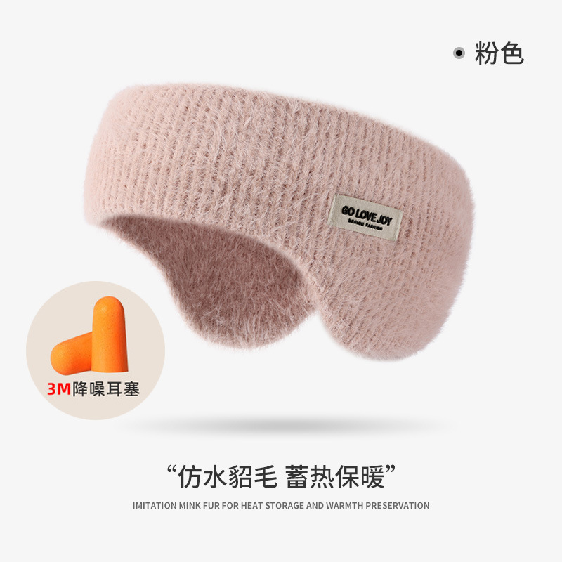 Picture of New Winter Ski Earmuffs for Men, Outdoor Sports and Cycling, Windproof Double-Layer Warm Head-Mounted Back-Worn Cross-Border