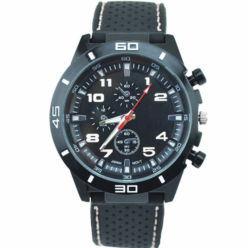 Picture of Car Wire Belt Fashion sports car Mechanical Watch Men's Series sports car Watch Student Men's Silicone Band Sports Watch