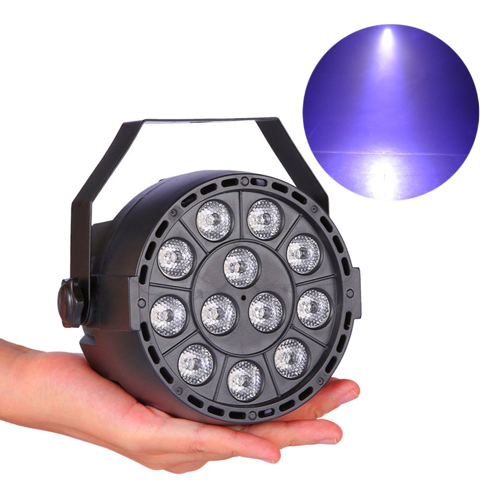 LED PAR light UV purple par light 12Par light bar purple dyed background decoration stage laser light
