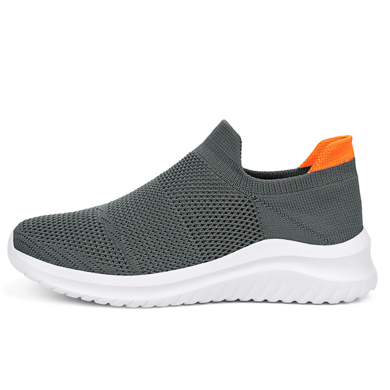 Picture of Women's Shoes Autumn New Couple Fly Knit Socks Mesh Shoes Trendy Fashion Casual Sports Shoes Women's Running Shoes