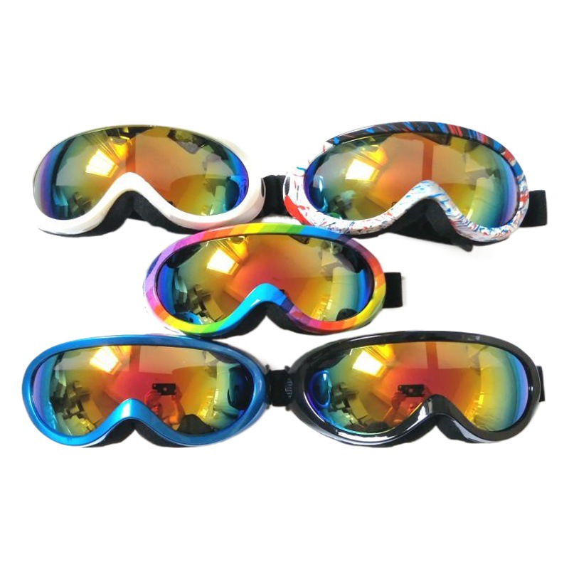 New professional spherical lens adult children ski glasses windproof children ski goggles goggles