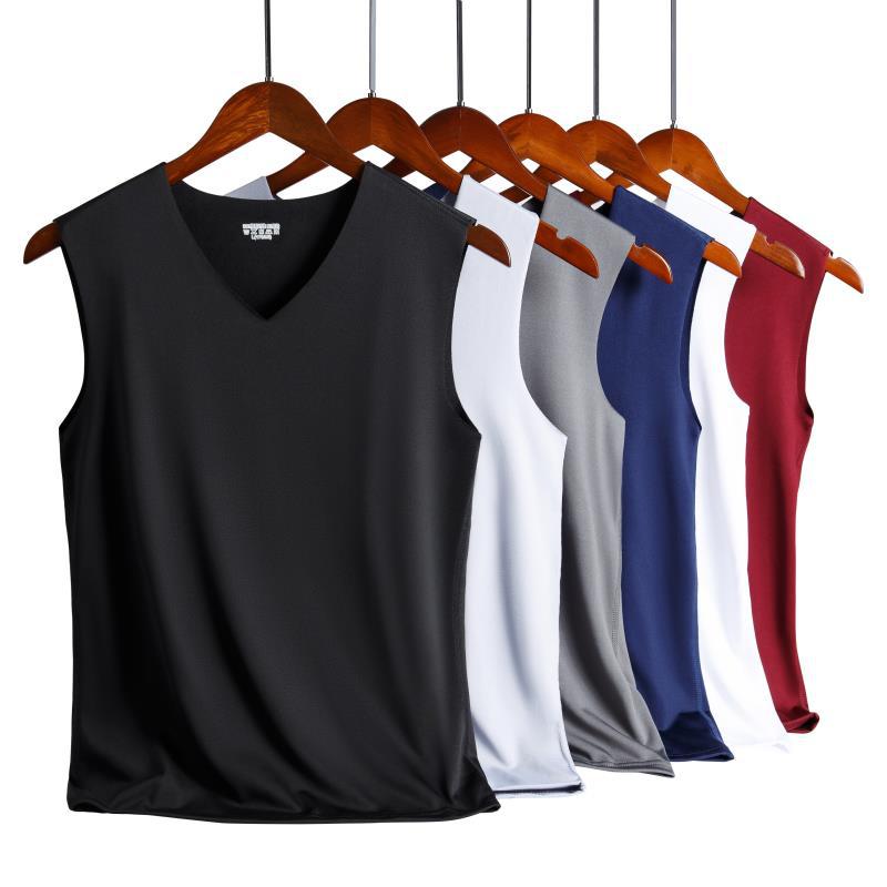 Picture of 2024 warm vest men's autumn and winter clothing close-fitting fleece-lined underwear men's vest base shirt double-sided velvet a generation of hair
