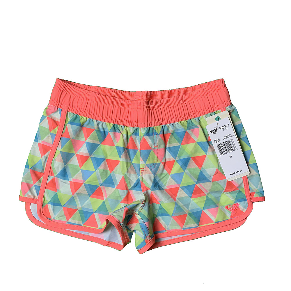 Picture of Cross-border Women's Hot Pants 2023 Summer New Arrival Four-sided Elastic Leisure Sports Beach Surfing Shorts ROXY Women