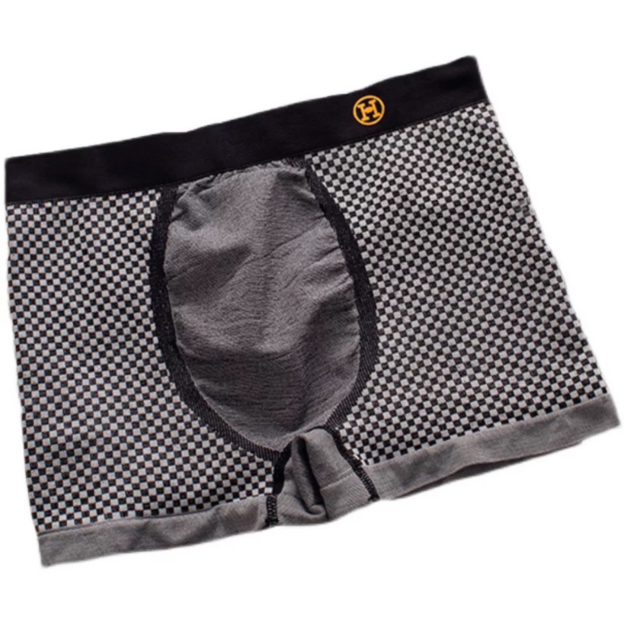 Factory Direct Sales 3-Pack Boxed Youth Seamless Men's Underwear Sports Boxer Briefs Comfortable and Simple Style