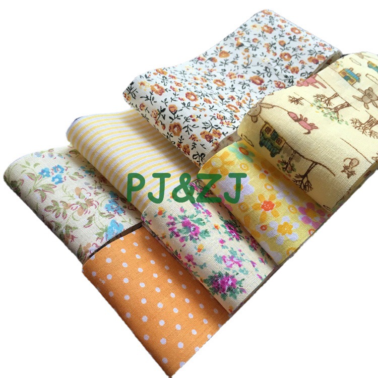Picture of DIY handmade flower cloth wholesale cotton patchwork group 5*50cm multicolor cotton handmade floral cloth