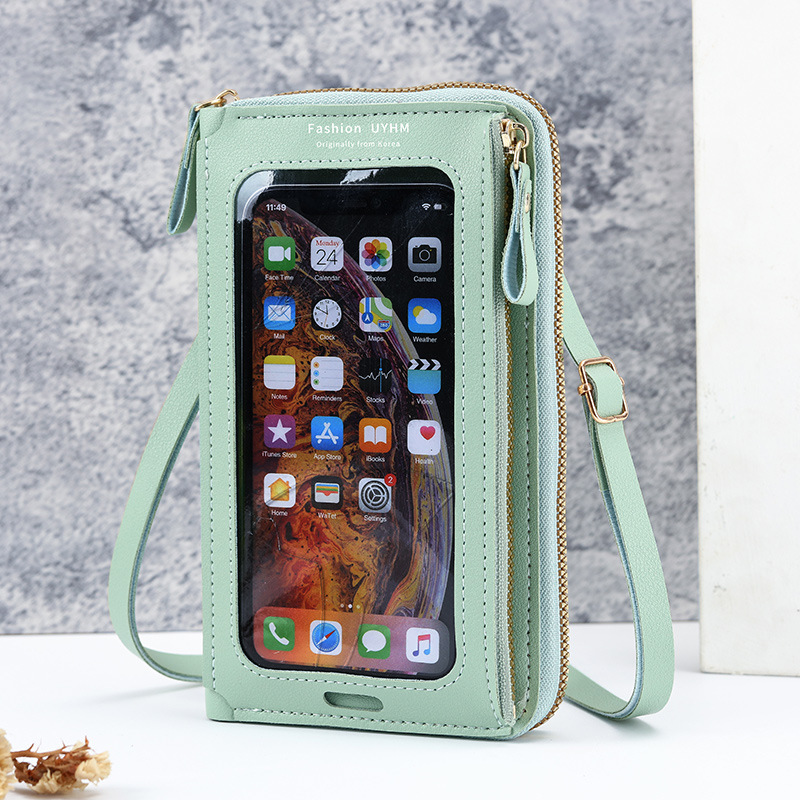 Picture of Touch Screen Mobile Phone Bag for Women 2025 New Versatile Fashionable Small Shoulder Bag Multi-Functional Zipper Mobile Phone Bag Shoulder Bag