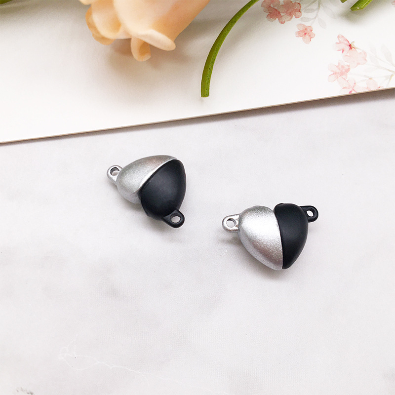 Picture of 1 magnet buckle strong fashion love spherical cylindrical diy jewelry accessories couple necklace bracelet pendant