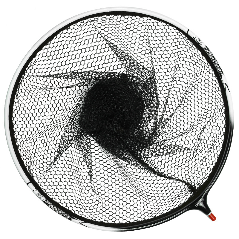 Picture of Lin Lake copy net head net bag competitive glue anti-hook nano titanium alloy ring super hard fishing copy net accessories wholesale