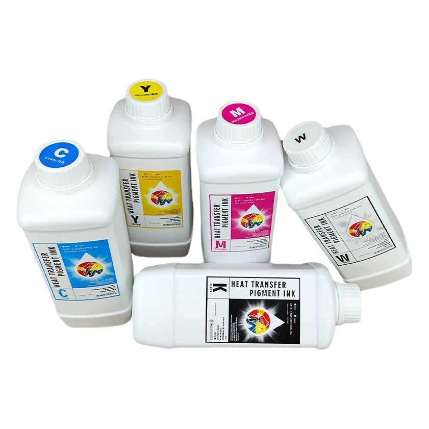 Dtf Ink High Concentration White Ink Heat Transfer Ink High Speed Nozzle I3200/4720 Special Offset Heat Transfer Ink