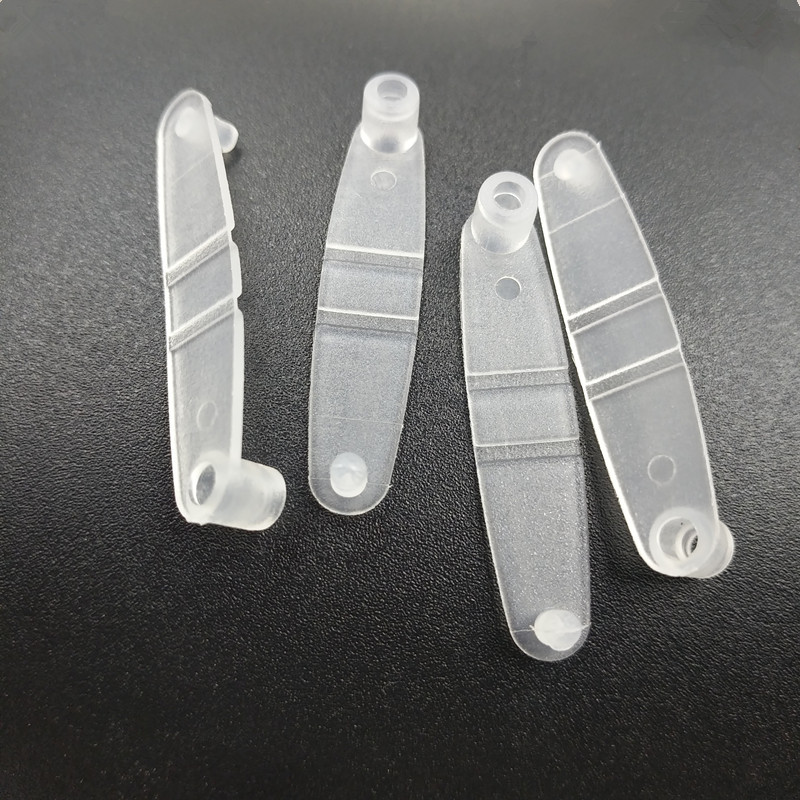 Transparent clip disposable clip nail file accessories clip spot direct sales large quantity discount pp clip