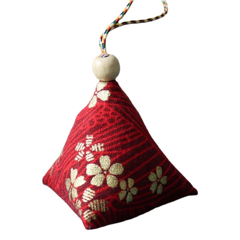 Dragon Boat Festival wormwood filling finished zongzi sachet ornaments sachet carry-on small sachet pendant shopping mall activity sachet pendant