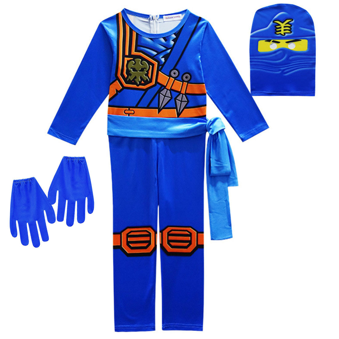 Picture of Spot LEGO Phantom Ninja Costume Halloween Costume LEGO NINJAGO Costume Children's Ninja Costume