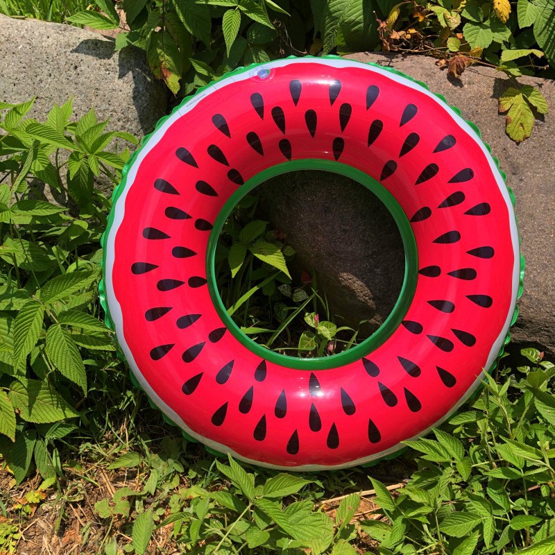 Picture of Factory wholesale 50-90# swimming ring thickened children inflatable swimming ring thickened double airbag swimming ring bubble swimming ring