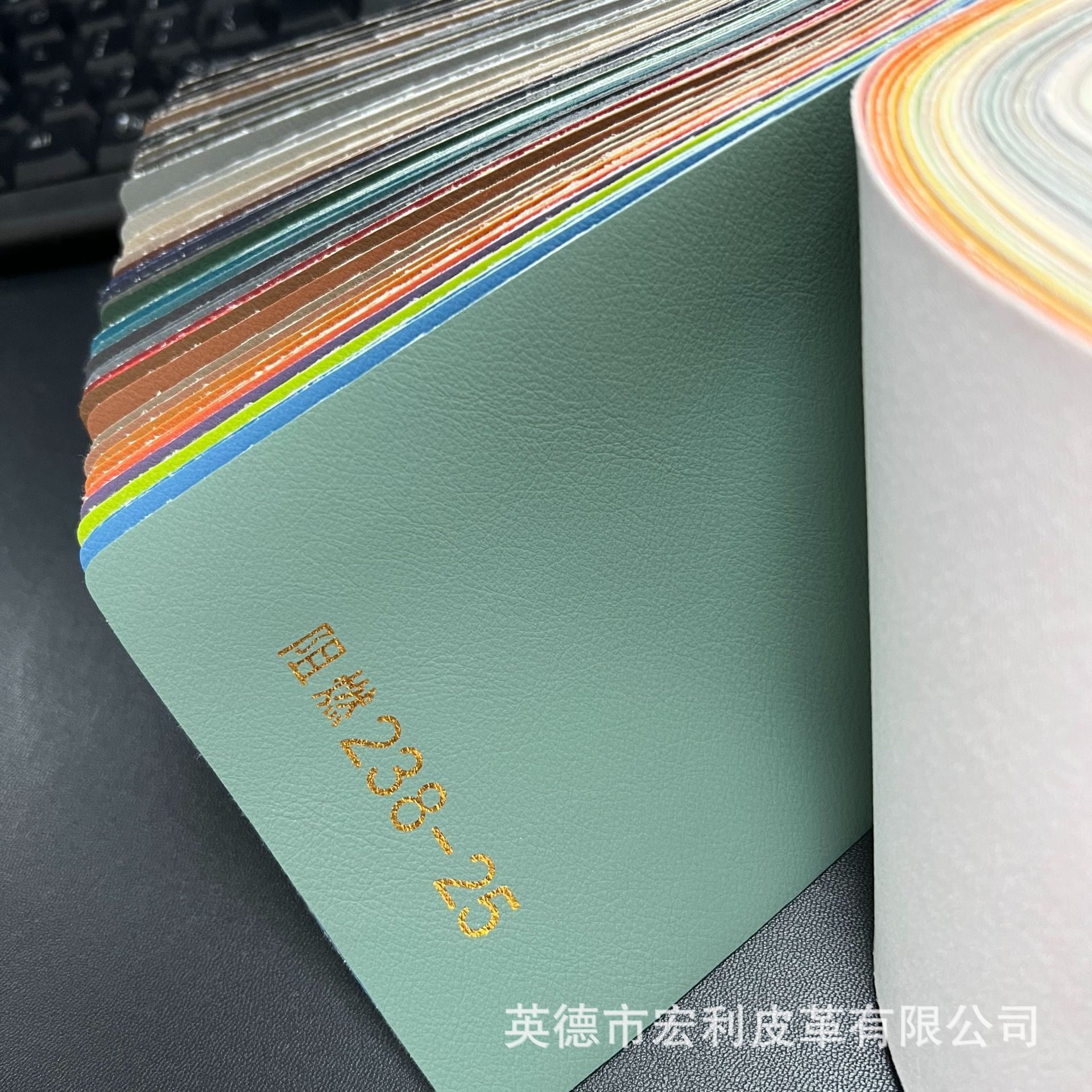 Picture of 238 light tumble flame retardant sofa leather mercerized cat claw leather car interior modification interior artificial leather
