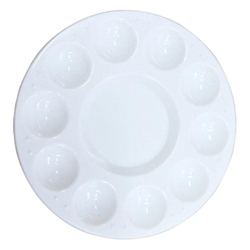 High-Quality 10-Hole Palette 17cm Round Palette Large Pp Palette Large Palette Manufacturer Supply