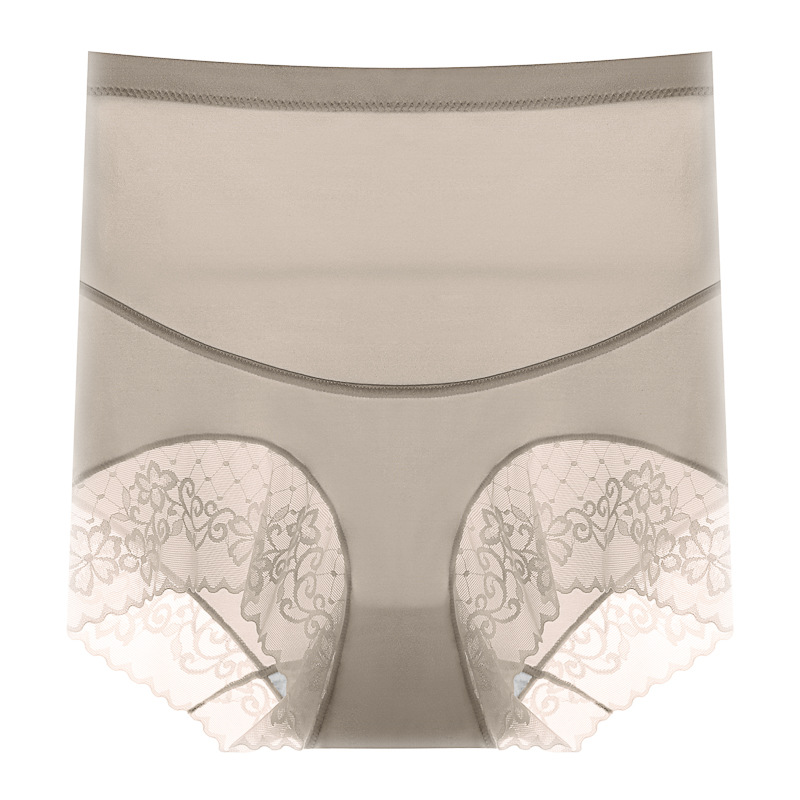 Picture of High-waist Postpartum Abdominal Panties Women's Waist Non-curling Small Belly Hip-lifting Body-slimming Body-shaping Panties