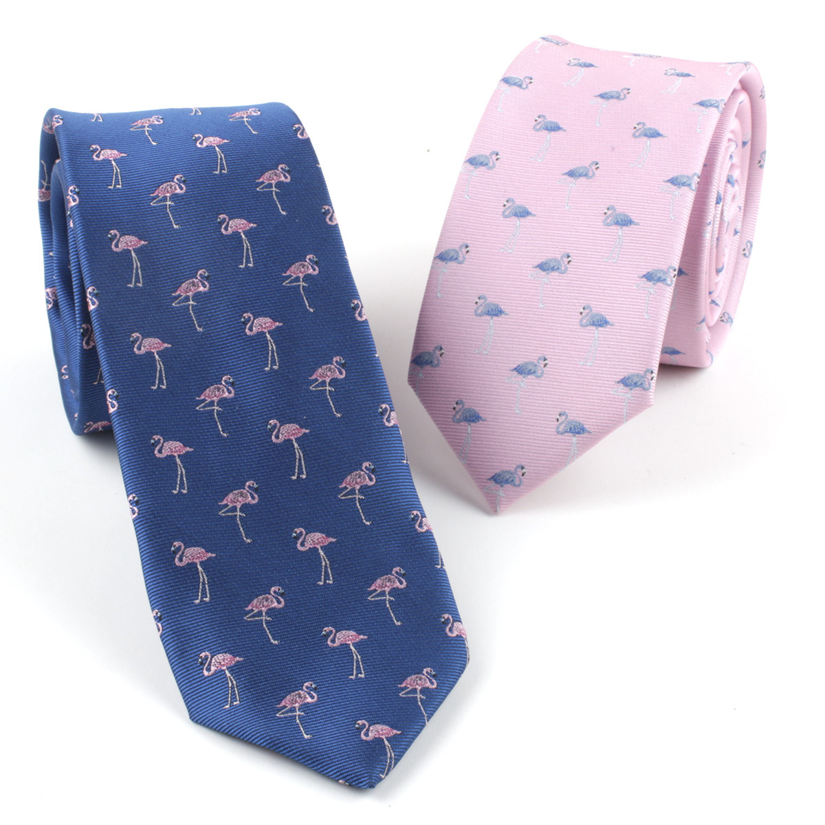 Picture of Men's Tie Polyester Silk Yarn-Dyed Jacquard Animal Elephant Embroidered Casual Tie Cross-Border E-Commerce Spot Wholesale