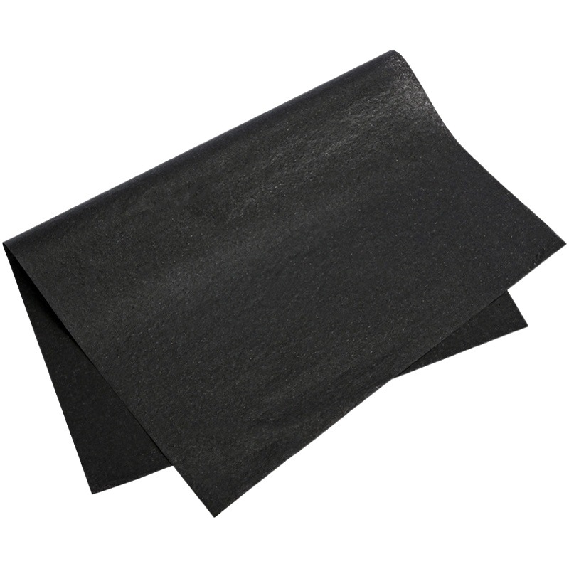 15g Black Copy Paper Thin Page Wine Gift Wrapping Paper Leather Shoes Bag Filled Copy Paper Cutting Wholesale