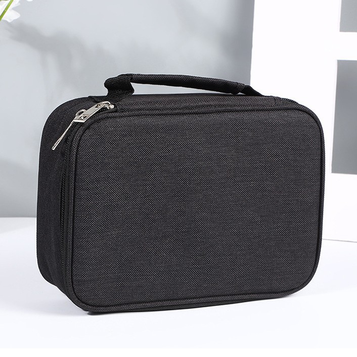 Picture of 72 Hole Sketch Pen Storage Bag Amazon Hot Student Pencil Bag Three-Layer 24 Hole 48 Hole Pencil Stationery Storage Bag