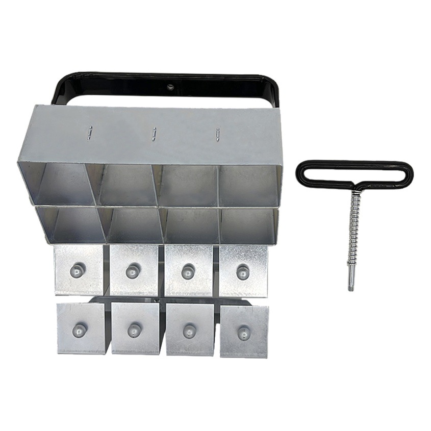 Amazon Cross-Border Soil Block Maker Manual Double Row 1 Out 8 Soil Blocker Garden Tools Garden Tools