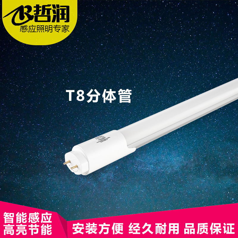 Factory wholesale t8 induction fluorescent tube led induction tube human induction tube garage tube spot