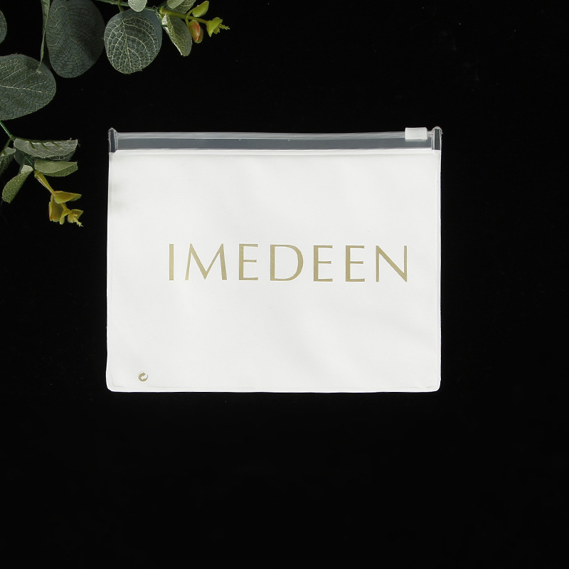 Manufacturer's PVC Zipper Bag, Clothing Vest Packaging Bag, Intimates Towel Plastic Ziplock Bag, Custom Printing