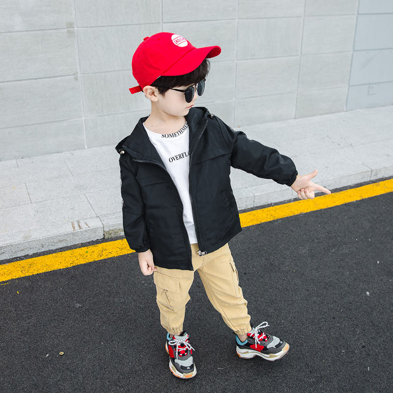 Picture of Boys' Jacket Autumn 2019 New Korean Jacket Children's Spring and Autumn Jacket Trendy Children's Clothing