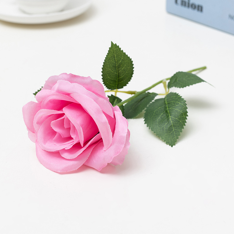 Picture of Cross-Border Supply Velvet Rose Home Decoration Wedding Bouquet Gothic Halloween Black Rose Simulated Rose