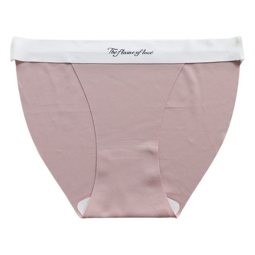 European and American Sports Fitness T Edition Seamless Invisible Briefs Naked Ice Silk Cool Quick-drying One-piece Underpants for Women