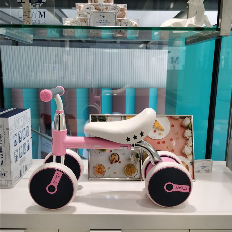 Picture of Factory New Kidsren's Balance Car Scooter 1-2 Kidsren's Scooter Walker Yo-Yo Car Four-Wheel Rollover
