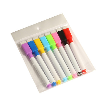 Picture of Color children's creative painting mini watercolor pen with magnetic erasable whiteboard pen students draw key marker pen