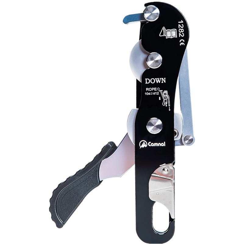 Canle Outdoor Rock Climbing Slow-down Lifesaving Equipment Protection Slow-down Anti-panic Stop Hand-controlled Descender Anti-panic