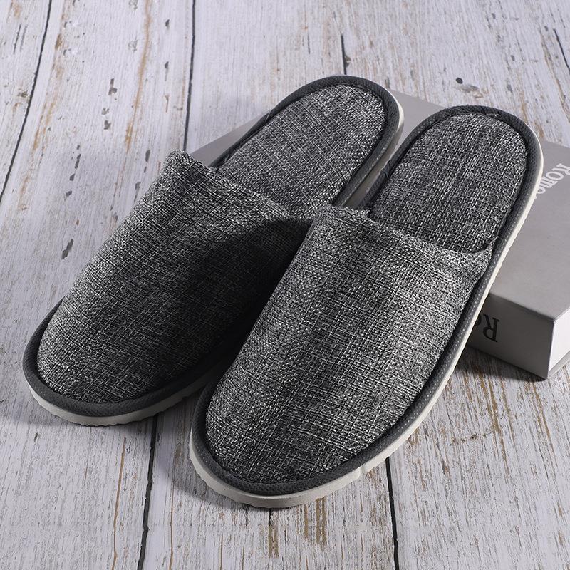 Picture of Hotel Slippers, Guesthouse and B&B Disposable Cotton Slippers, Winter Travel Home Hospitality, Thickeneded Non-Slip Logo Wholesale