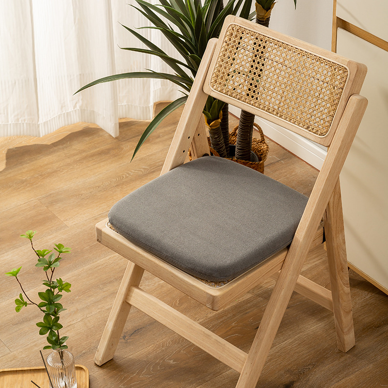 Memory Foam Chair Cushion Office Sitting Chair Cushion Four Seasons Universal Student Fat Cushion Dining Chair Dining Table Thickened Cushion