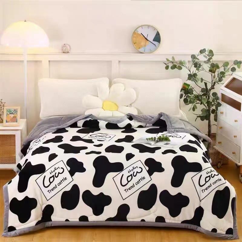 Picture of [2024 new milk velvet winter quilt] autumn and winter warm thick milk velvet winter quilt double-sided student dormitory bedding