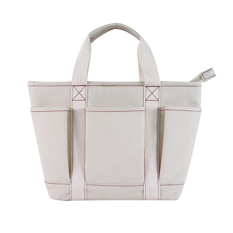 Korean Style New Large Capacity Minimalist Shoulder Canvas Bag Simple Portable Women ins Big Bag Solid Color Tote Bag
