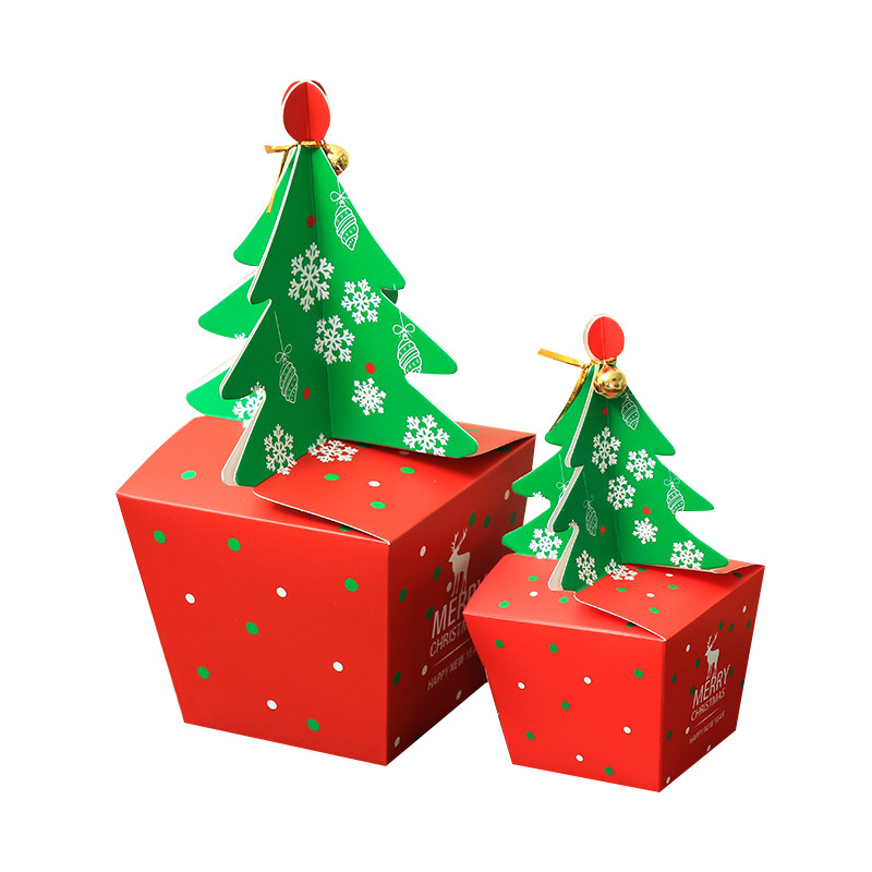 Picture of Christmas Apple Box Peace Fruit Packaging Box Christmas Eve Gift Box Carton Wholesale Can Be Customized H013 Size