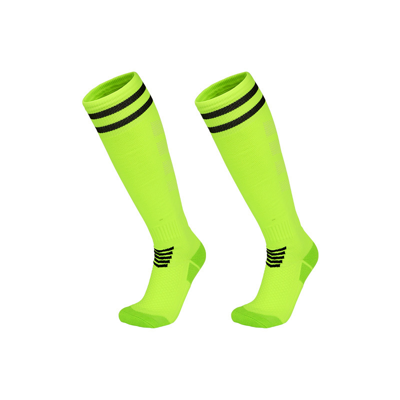 Picture of Autumn and Winter Cross-Border High-Top Football Socks Towel Bottom Stockings Sweat-Absorbent Non-Slip Ball Socks Professional Sports Socks Men's Wholesale