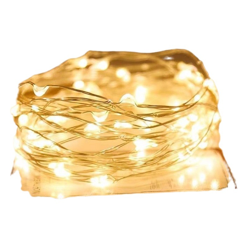 Low price wholesale net red LED small light string all over the sky star colorful atmosphere light flashing light gift flower decoration small string light