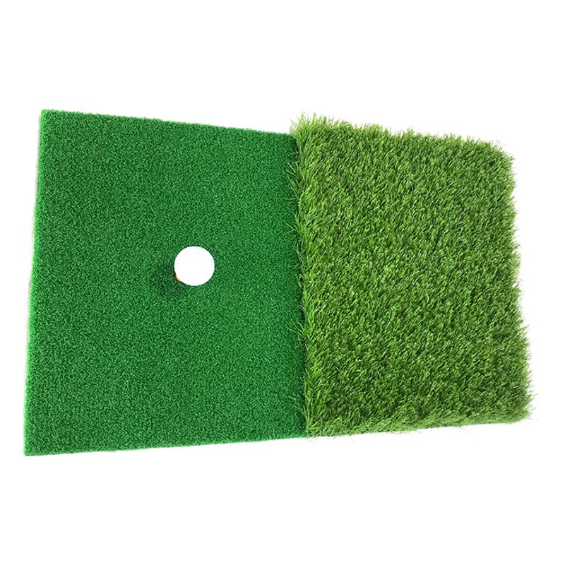 Golf Swing Mat 30*60cm Beginner Indoor Swing Practice Mat Outdoor Convenient Hitting Mat Three-Color Grass