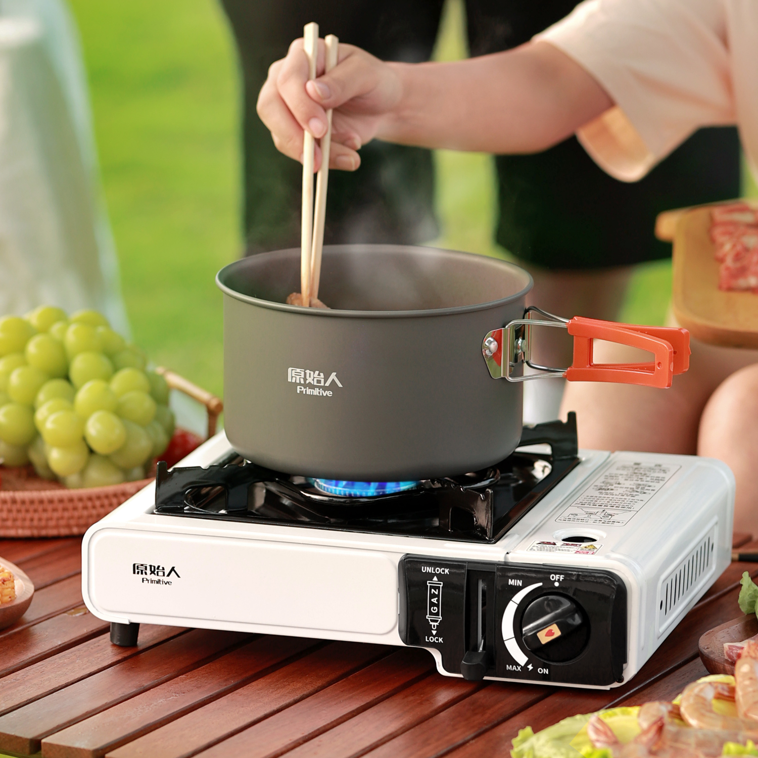 Casset Stove Household genuine goods Outdoor Gas Stove Portable Stove Camping Castilla Hot Pot Tea Stove