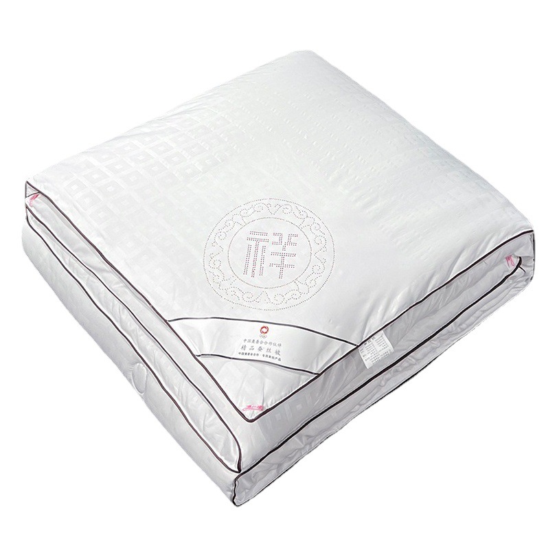 All cotton silk quilt spring and autumn quilt summer quilt wedding winter quilt two-in-one quilt core Nantong gift quilt wholesale