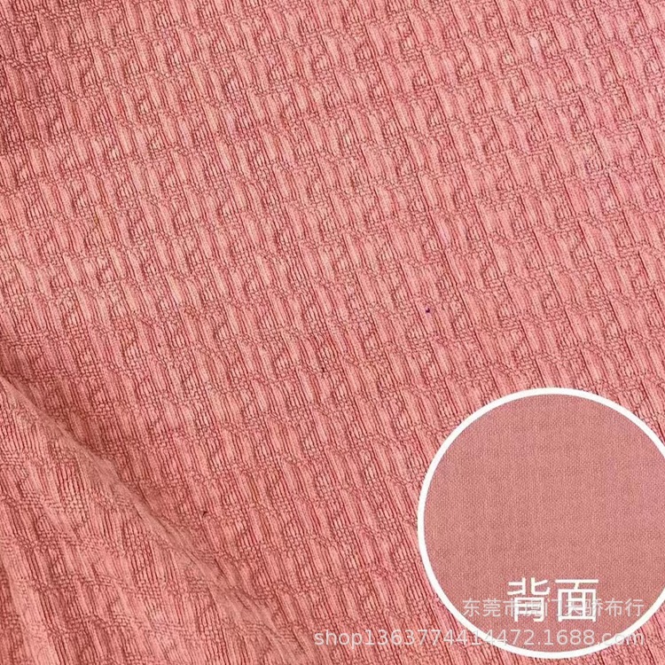 Spot supply knitted European cotton wool plaid jacquard cloth 420g casual clothing suit luggage shoes hat jacquard cloth
