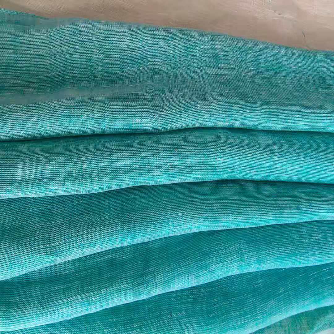Picture of Pure Linen Yarn-dyed Window Screen Fabric Two-color Effect Pure Linen Mesh 280CM Pure Linen Gauze