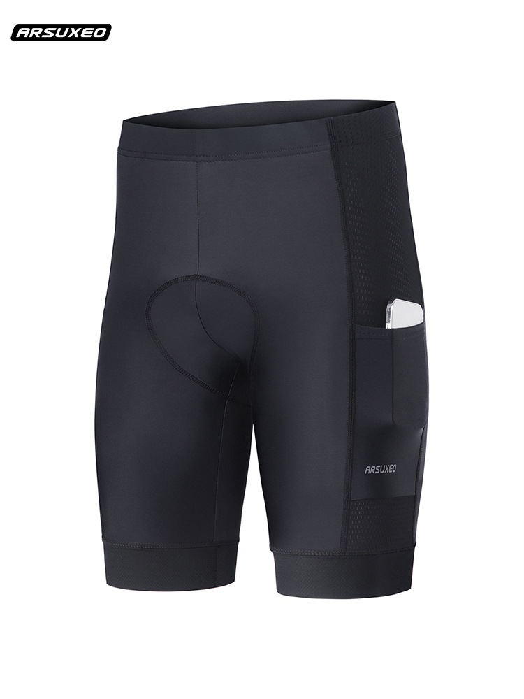 Road Cycling Shorts Men's Summer Breathable Quick-Drying Sponge Pad Shock-Absorbing Breathable Sweat-Absorbing Cycling Clothing 582