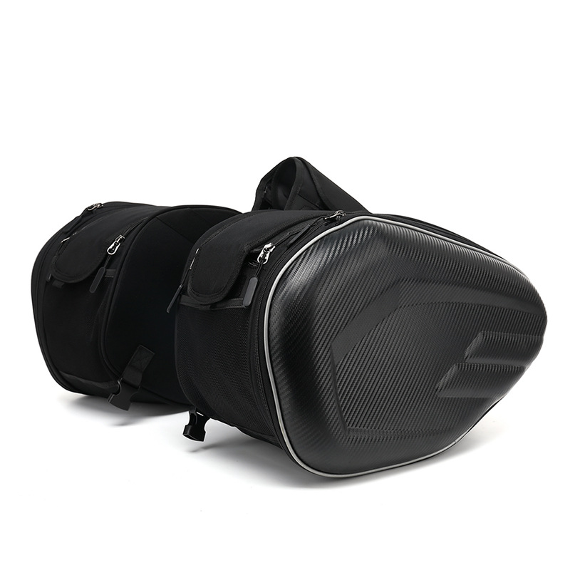 Motorcycle Side Bag Saddle Bag Motorcycle Bilateral Helmet Side Bag Multifunctional Riding Travel Bag Waterproof Motorcycle Bag