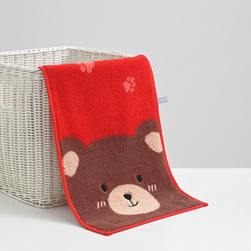 Picture of Jieliya Children's Towel Cotton Soft Absorbent Cute Pet Animal Cotton Children's Small Towel New 241324