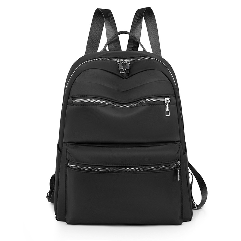 Picture of New Waterproof Nylon Cloth Bag Large Capacity Women's Backpack Junior High School Student Schoolbag Korean Style All-match General Bag