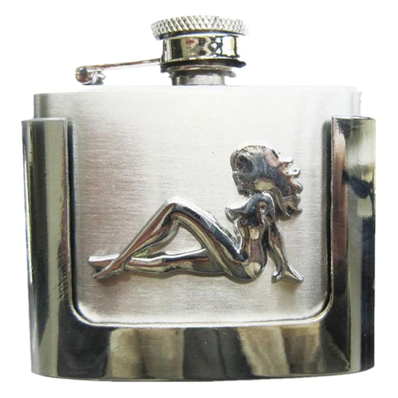 Stainless steel hip flask belt buckle men's belt buckle fashion belt buckle